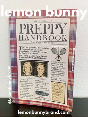 The Official Preppy Handbook by Lisa Birnbach (1980, 1st edition, 10th printing)